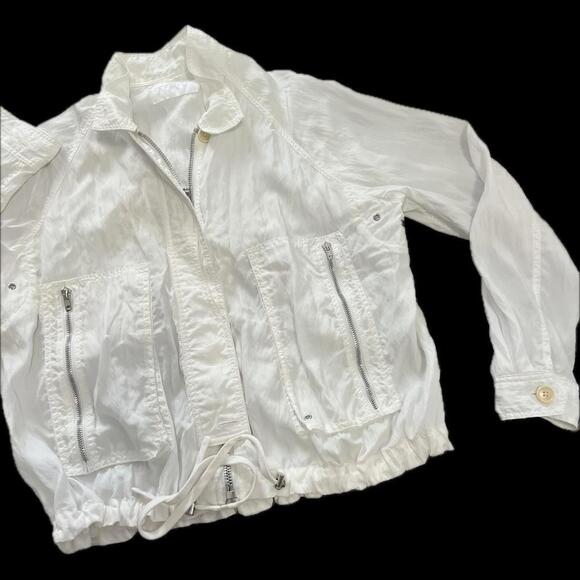 Helmut Lang bomber jacket Lightweight white size S - Picture 3 of 12